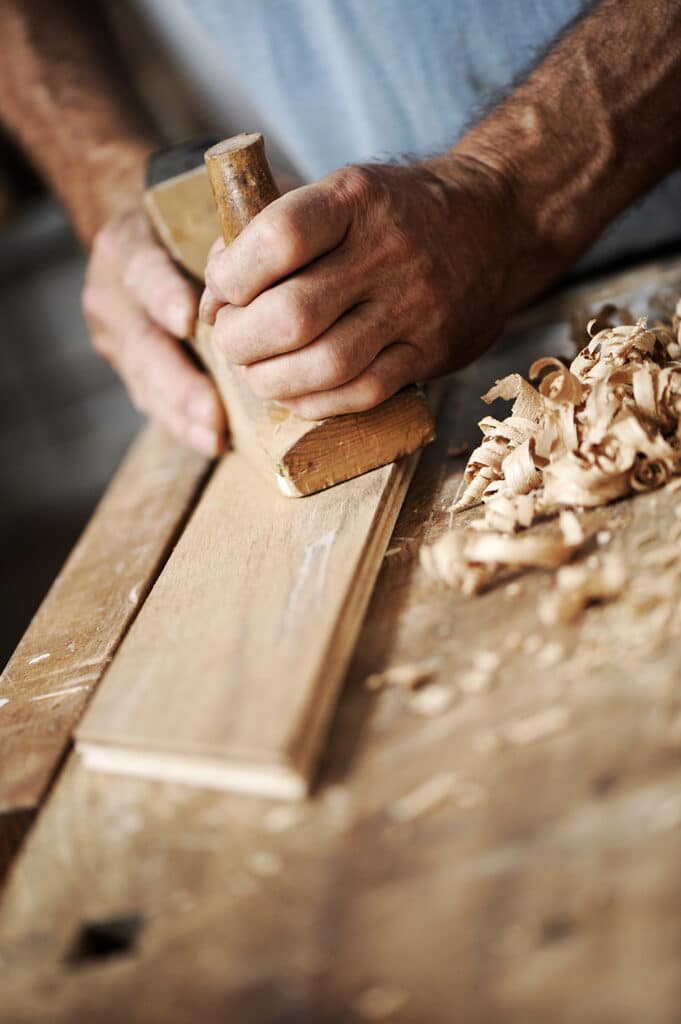 objet en bois fait mains