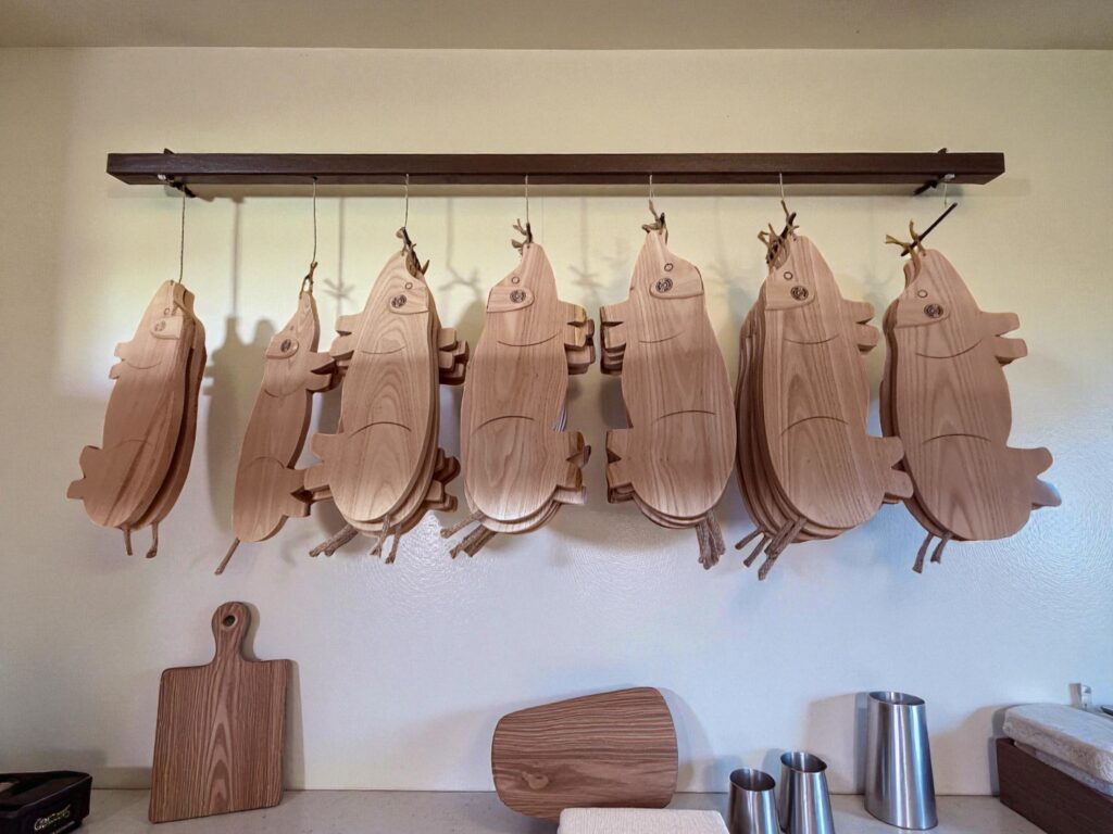 Boutique objets en bois