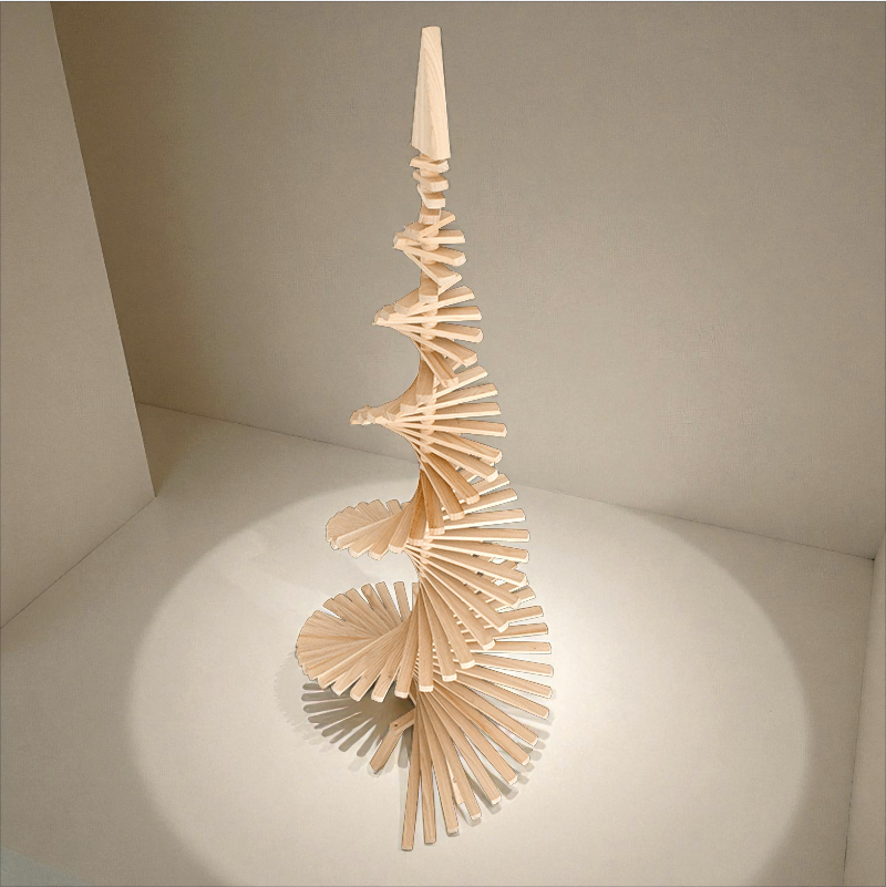 Sapin vu aérienne - Création Bois David