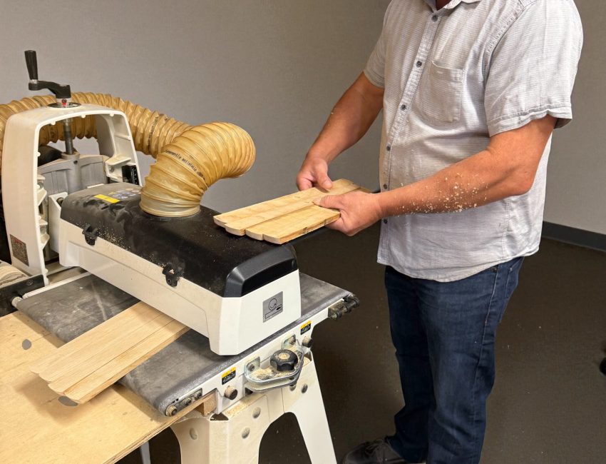 raboteuse bois - Création Bois David